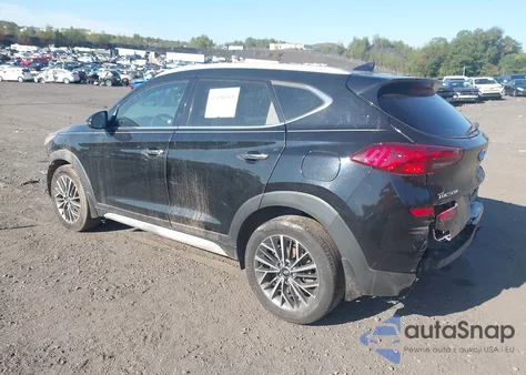 2020 Hyundai Tucson Limited z USA, uszkodzony, nr VIN KM8J3CAL9LU078663
